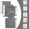 3 Packs Satin CPAP Strap Covers, CPAP Strap Cushions, Comfort CPAP Face Mask Cushion Pads CPAP Mask Covers to fit Dreamwear Universal Silky CPAP Headgear Pads for Reducing Red Marks(Gray) view 3