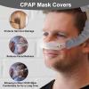 3 Packs Satin CPAP Strap Covers, CPAP Strap Cushions, Comfort CPAP Face Mask Cushion Pads CPAP Mask Covers to fit Dreamwear Universal Silky CPAP Headgear Pads for Reducing Red Marks(Gray) view 4