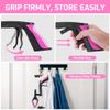 Grabber Reacher Tool for Seniors, 36" Foldable Reacher Grabbers Pickup Stick with Anti-Slip 360 Rotating Jaw, with Magnet for Disabled, After Surgery Recovery (Pink, 36Inch 1 Pack) view 3