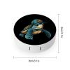 Sea Turtle Contact Lens Case Portable Travel Box Holder with Mirror view 2