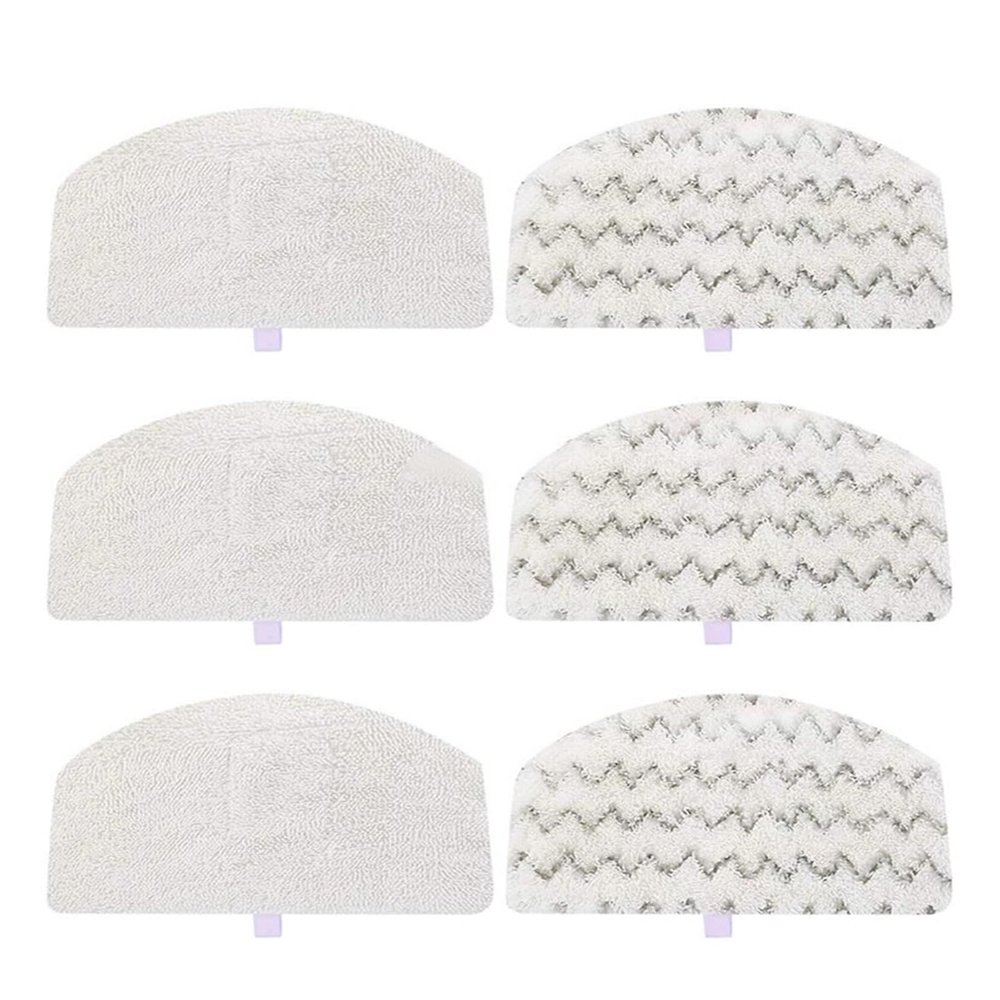 VSURNEDZ 6 Pcs Steam Mop Pads Compatible for Bissell PowerFresh 1806 1940 1544 1440 Series Replacement Part Model #5938#203-2633 Mop Rag