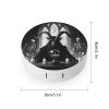 Baphomet Satan Goat Contact Lens Case Portable Travel Box Holder with Mirror view 2