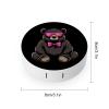 Bear Contact Lens Case Portable Travel Box Holder with Mirror view 2