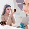 Basketball Contact Lens Case Portable Travel Box Holder with Mirror view 4