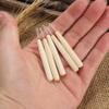 SALERUAQI Bamboo Handle Interdental Brushes Toothpick Dental Flossing Head Toothpick Cleaning Tool for Sensitive Teeth Post-Dental Care 10pcs view 4