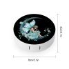 Elf Women Contact Lens Case Portable Travel Box Holder with Mirror view 2