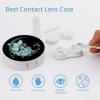 Elf Women Contact Lens Case Portable Travel Box Holder with Mirror view 3