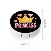 Birthday Princess Contact Lens Case Portable Travel Box Holder with Mirror view 2