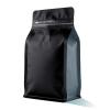 Coffee Bags with Valve(60pcs,16oz,1lb) Vented Coffee Beans Packaging Bags High Barrier Aluminumed Foil Flat Bottom Heat Sealed Side Zipper Resealable Storage Bag for Home or BusinessBlack+Gray view 1