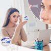 FodPand Orca Killer Whale Contact Lens Case,Compact Portable Circle Contacts Lenses Case with Mirror Tweezers Contacts Lenses Container for Travel Daily Life view 4