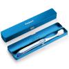 Frekare Toothbrush Travel Case Aluminum, Manual Tooth Brush Holder for Traveling, Portable Toothbrush Container for Bathroom, Camping, Business Trip, School (Blue) view 1