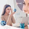Aircraft Carrier Warship Contact Lens Case Portable Travel Box Holder with Mirror view 4