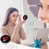 Dragon Tile Mahjong Contact Lens Case Portable Travel Box Holder with Mirror view 4
