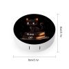Black Cat Books Contact Lens Case Portable Travel Box Holder with Mirror view 2