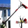 10.8M Extendable Water-Fed Telescopic Brush for Window and Solar Panel Cleaning 35CM Cleaning Rod for Conservatory Roof Durable Window Cleaning Tool view 1