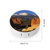 FodPand Pikes Peak Colorado Contact Lens Case,Compact Portable Circle Contacts Lenses Case with Mirror Tweezers Contacts Lenses Container for Travel Daily Life view 2