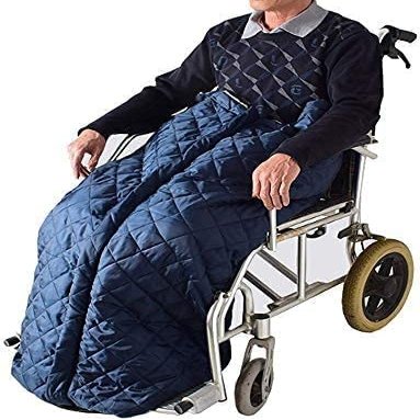 EHVYBDX Wheelchair Blanket,Wheelchair Warmer Cover,Wheel Chair Blanket Winter Leg Foot Back Warm Bag for Disabled Senior Elderly,Machine Washable