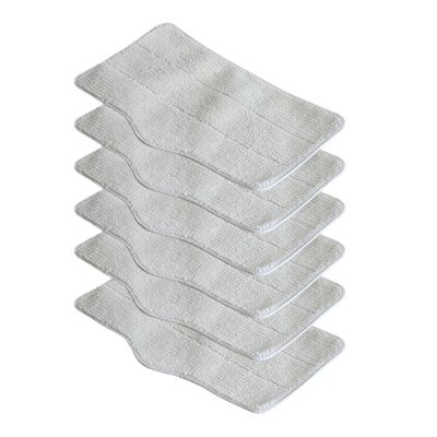 Steam Vacuum Cleaner Mop Cloth Cleaning Pads,Compatible For Xiaomi,Compatible For Deerma,ZQ600 ZQ610 Handhold Cleaner Mop Replacement Accessory(6pcs)