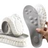 4D Cloud Memory Foam Insoles - Unisex, Arch Support & Soft Cushion | Trim-to-Fit for Foot Pain Relief, Anti-Fatigue(Gray,3 Count,Men 8|Women 10-(275mm)) view 1