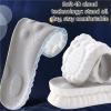 4D Cloud Memory Foam Insoles - Unisex, Arch Support & Soft Cushion | Trim-to-Fit for Foot Pain Relief, Anti-Fatigue(Gray,3 Count,Men 8|Women 10-(275mm)) view 2
