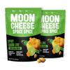 Moon Cheese Space Spice, Spicy Lunar Lime, Crunchy, Protein-Rich Cheese Snack Chips, Keto Friendly, 100% Real Cheese, Low Carb, Gluten-Free, No Sugar, 10 oz Bags (Pack of 2) view 1