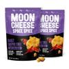 Moon Cheese Space Spice, Sweet Cosmic Chili, Crunchy, Protein-Rich Cheese Snack Chips, Keto Friendly, 100% Real Cheese, Low Carb, Gluten-Free, Low Sugar, 10 oz bags (Pack of 2) view 1