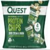 Quest Nutrition Sour Cream & Onion Protein Chips, 19g Protein, 4g Net Carbs, Low Carb, Gluten Free, 1.1 oz, 4 count view 1