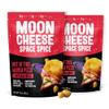 Moon Cheese Space Spice, Out Of This World Pizza, Crunchy, Protein-Rich Cheese Snack Chips, Keto Friendly, 100% Real Cheese, Low Carb, Gluten-Free, No Sugar, 10 oz Bags (Pack of 2) view 1
