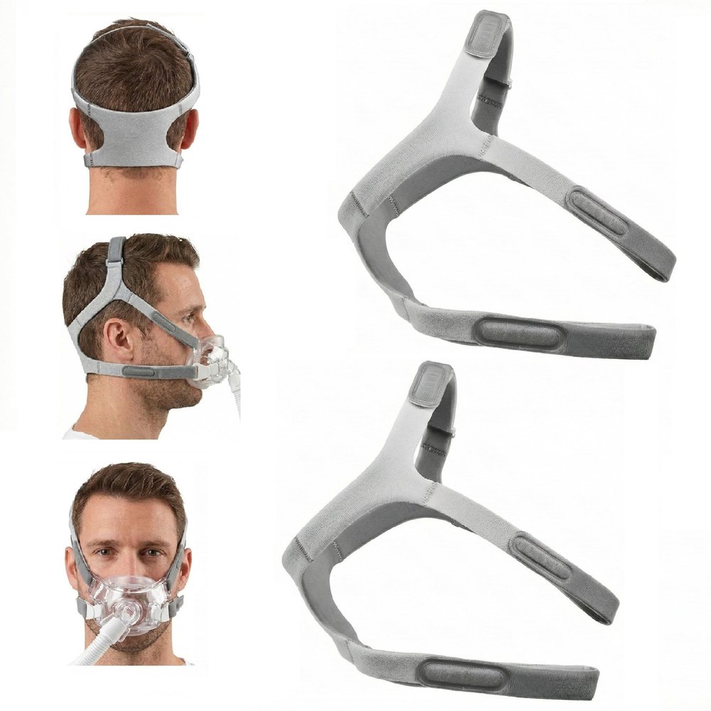 2-Pack Replacement CPAP Headgear Strap for Amara View Headgear. Enhances Philips Respironics Mask Amara Comfort; Essential Respironics Amara View Accessory.