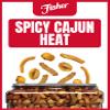 Fisher Snack Spicy Cajun Trail Mix, 29.5 oz (Pack of 1), Resealable Jar, Bold & Crunchy Snack Mix with Peanuts, Corn Nuggets, Sesame Sticks, and Corn Sticks, Mildly Spicy Party Trailmix, Snacks for Adults view 3