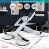 Arm Bike for Physical Therapy Table Top Hand Cycle Pedal Exerciser for Seniors Upper Body with 4 Suction Cups Includes Pack of 2 Comfortable Gloves for Safe Rehabilitation view 4