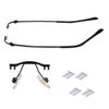1 Pair Rimless Glasses Temple and Nose Bridge Eyeglass Replacement Legs Eyewear Arms Repair Kits view 1