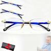Lkdgii 2026 Upgraded Glasses For Women Men,Anti-Blue Reading Glasses,Presbyopia Glasse,Automatic Zoom Reading Eyeglasses (200,2PCS) view 1