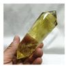 BHBHCPZGR 1pcs The 341g yellow crystal Rainbow Obelisk 24 clear quartz view 4