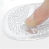 15 Pair Women Forefoot Gel Inserts - Anti-Slip Half-Size Shoe Cushions for High Heels, Sandals & Foot Relief view 3