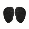 12 Pair Ladies Soft Silicone Forefoot Pads - Anti-Slip Half-Size Inserts for High Heels, Sandals & Pain Ease(Black) view 1