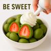 Simply Dipped Freeze Dried Strawberries Matcha Covered | Delicious Frozen Fruit | Sharing Size - 6 Ounce Bag view 4
