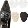 15 Pair Ladies Forefoot Gel Cushions - Anti-Slip Half-Size Shoe Inserts for High Heels, Sandals & Foot Comfort(Clear) view 2