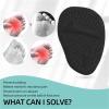 15 Pair Ladies Forefoot Gel Cushions - Anti-Slip Half-Size Shoe Inserts for High Heels, Sandals & Foot Comfort(Clear) view 4