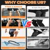2PCS Patellar Tendon Support Strap for Knee Pain Relief, Patella Bands for Basketball, JumpersRunning, Soccer, Hiking,Flexible Silicone Patella Knee Bands for Men and Women, With Storage Bag (Black) view 2