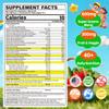 Kids Super Greens Gummies, w/Multivitamins, 20+ Veggie Fruit, Prebiotics, Calcium, Omega-3 (DHA/EPA), Kids Vitamins Greens Superfood Gummies for Picky Eater Growth, Energy, Immune, Digestion, 2 Pack view 2