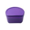 Tooth Care Denture Bath Box For Case False Teeth Storage With Hanging Net Denture With Net Sept Teeth Storage Box view 2