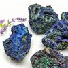 ZPFWDGBRH 1pc 20-30g Azurite Malachite Geode Quartz Crystal Cluster Teaching Research Stone ZPFWDGBRH view 2