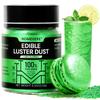 HomeHere Edible Luster Dust Food-Grade Glimmer Powder Glitter for Cake Decorating 7g, Edible Sprinkle Glitter for Cocktails Drinks Baking Candy Dessert Chocolate Vegan Tasteless view 1