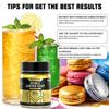 HomeHere Edible Luster Dust Food-Grade Glimmer Powder Glitter for Cake Decorating 7g, Edible Sprinkle Glitter for Cocktails Drinks Baking Candy Dessert Chocolate Vegan Tasteless view 2