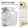 OTVEE Floral Serenity Hot Water Bottle with Cover, BPA Free PVC 1L Small Hot Water Bag for Pain Relief Menstrual Cramp Sore Muscles Hot and Cold Compress Therapy view 3