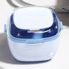 Denture Cleaning Cup - Hygienic Bath Case with Strainer Basket, Dustproof Retainer Container for Daily Use, Travel, Bathroom, Home, Car, Vacation, Senior Care Organizer view 4