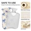 OTVEE Bow Blue Hot Water Bottle with Cover, BPA Free PVC 2L Large Hot Water Bag for Pain Relief Menstrual Cramp Sore Muscles Hot and Cold Compress Therapy view 3