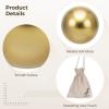 Vestamore 2 Solid Brass Exercise Balls (1.5 Inch), Hand Strengthening Balls With Pouch For Finger Training view 2