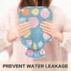 OTVEE Cute Shell Hot Water Bottle with Cover, BPA Free PVC 2L Large Hot Water Bag for Pain Relief Menstrual Cramp Sore Muscles Hot and Cold Compress Therapy view 4